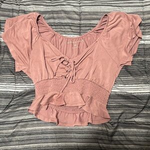 Crop top pink Aeropostale xs